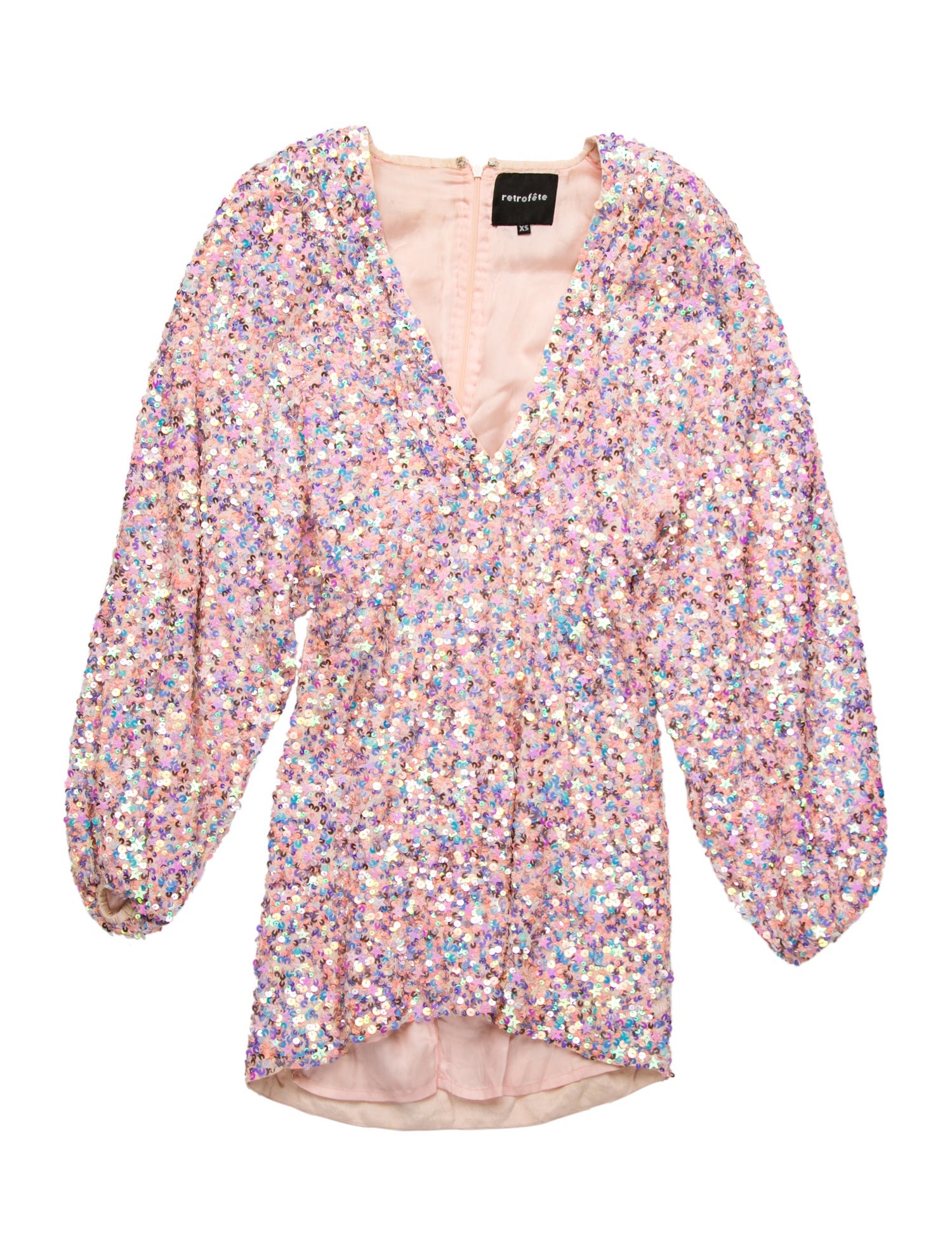 Retrofête Floral Print Mini Dress