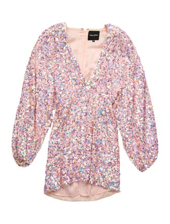 Retrofête Floral Print Mini Dress