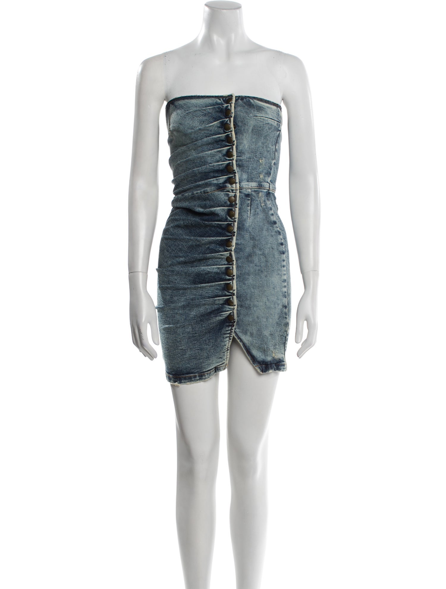 Retrofête Strapless Mini Dress