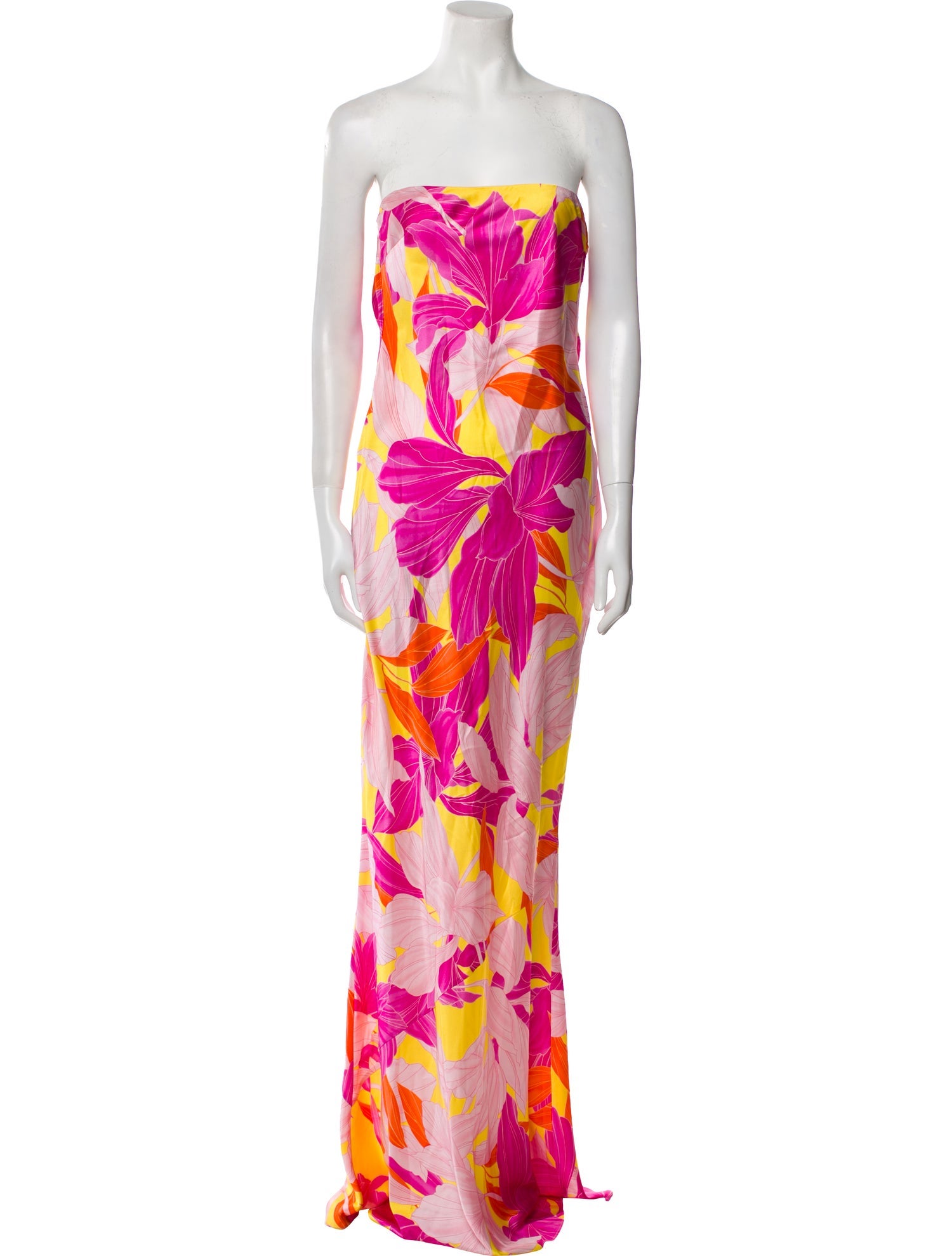 Retrofête Silk Long Dress