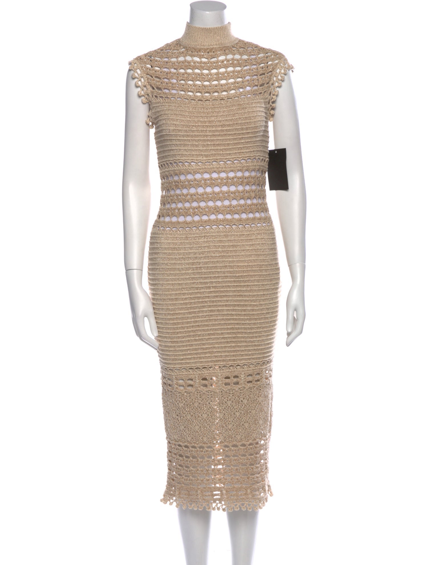 Retrofête Turtleneck Midi Length Dress w/ Tags