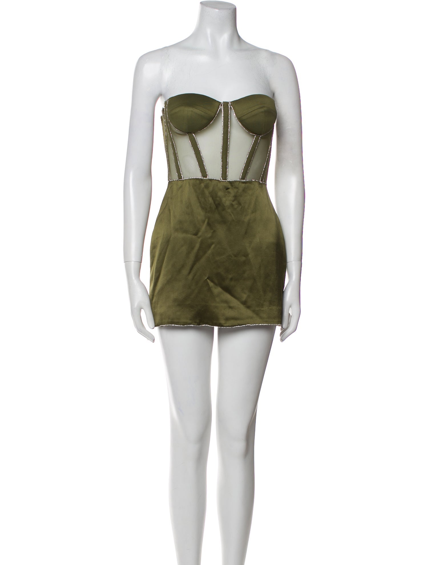 Retrofête Strapless Mini Dress