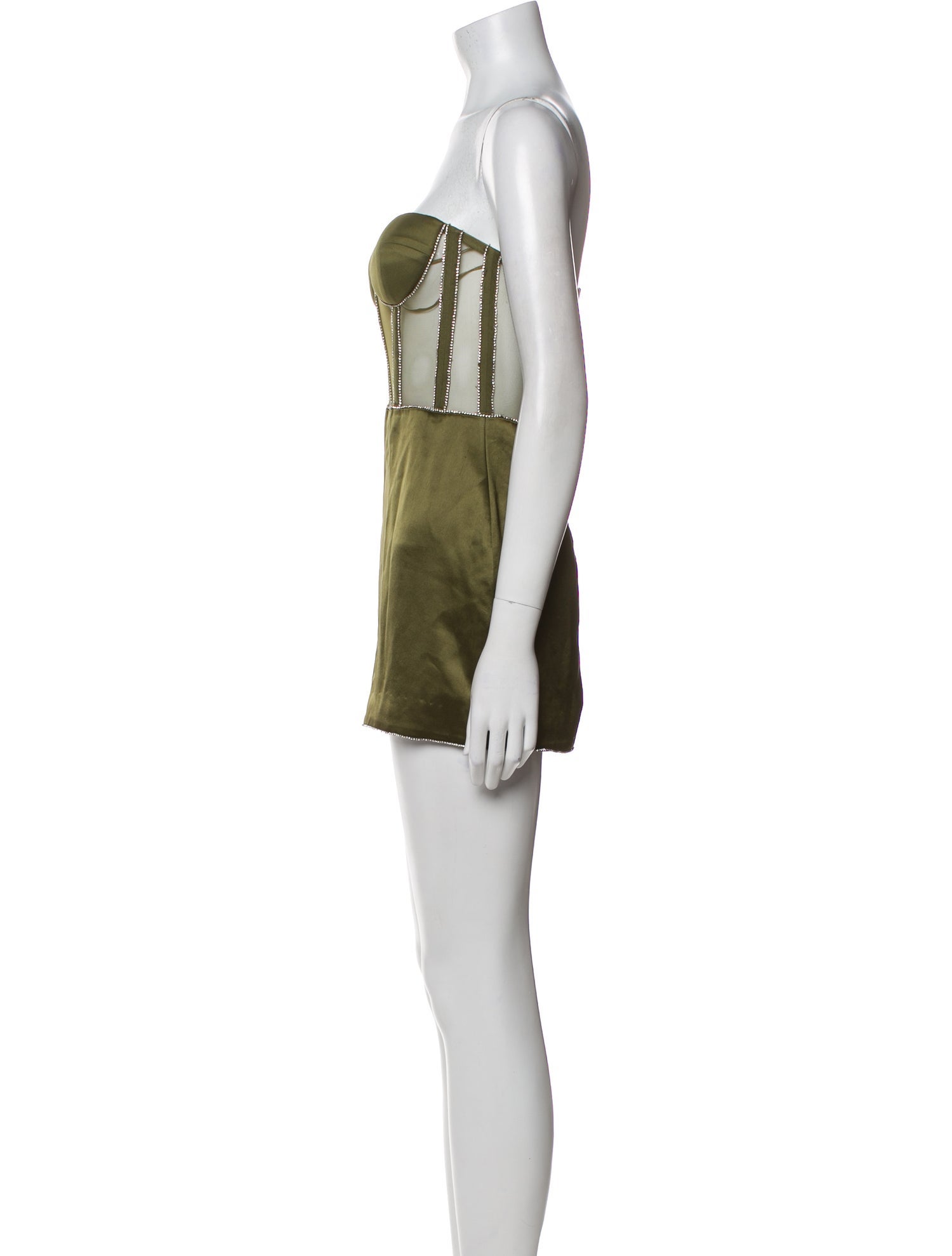 Retrofête Strapless Mini Dress