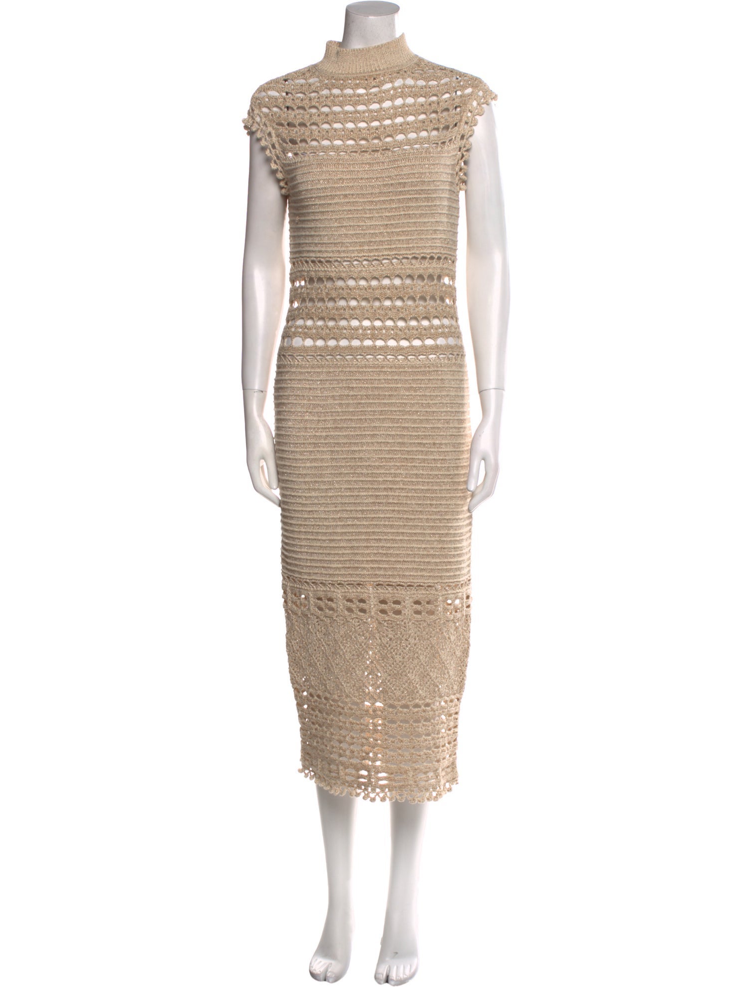 Retrofête Turtleneck Long Dress