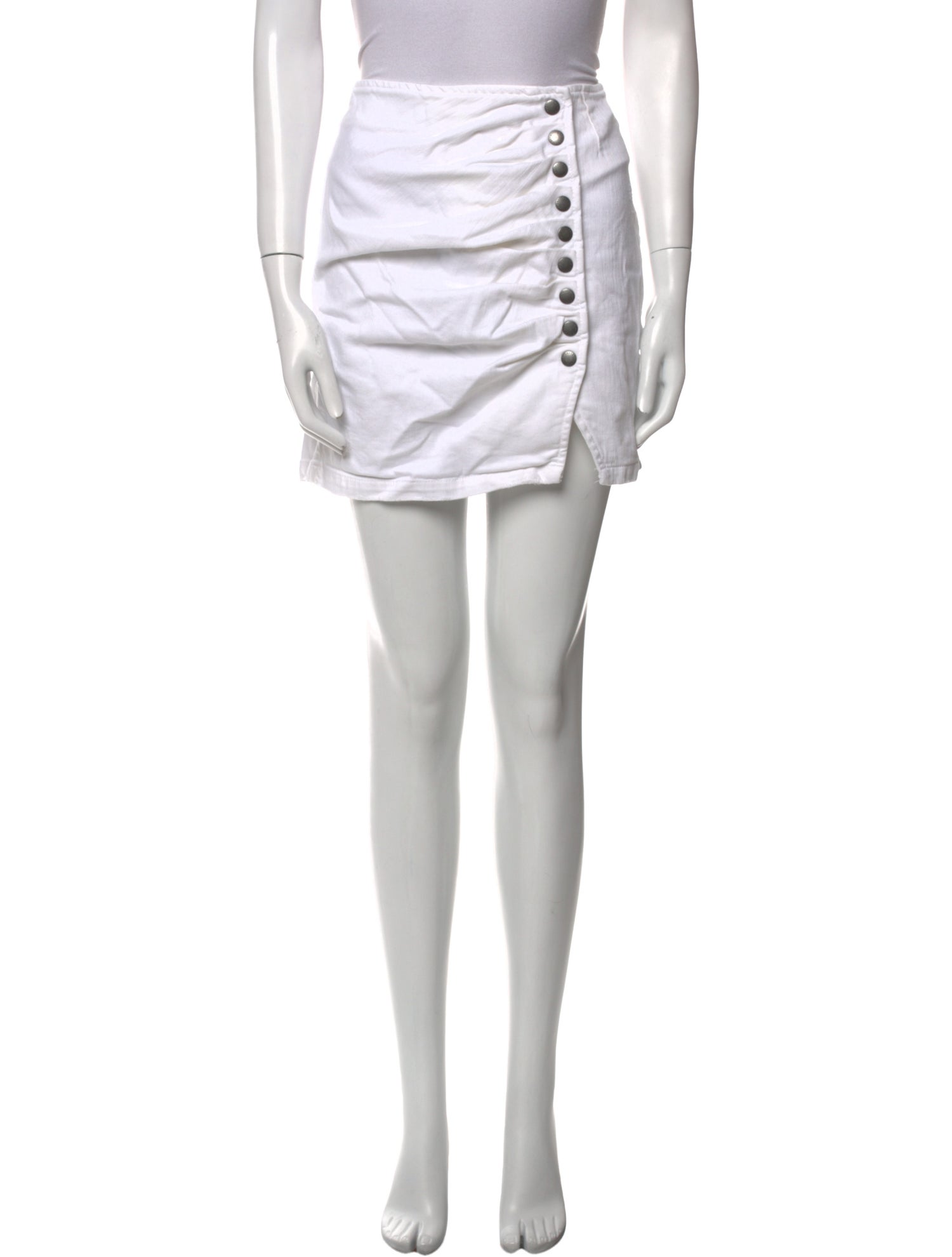 Retrofête Pleated Accents Mini Skirt