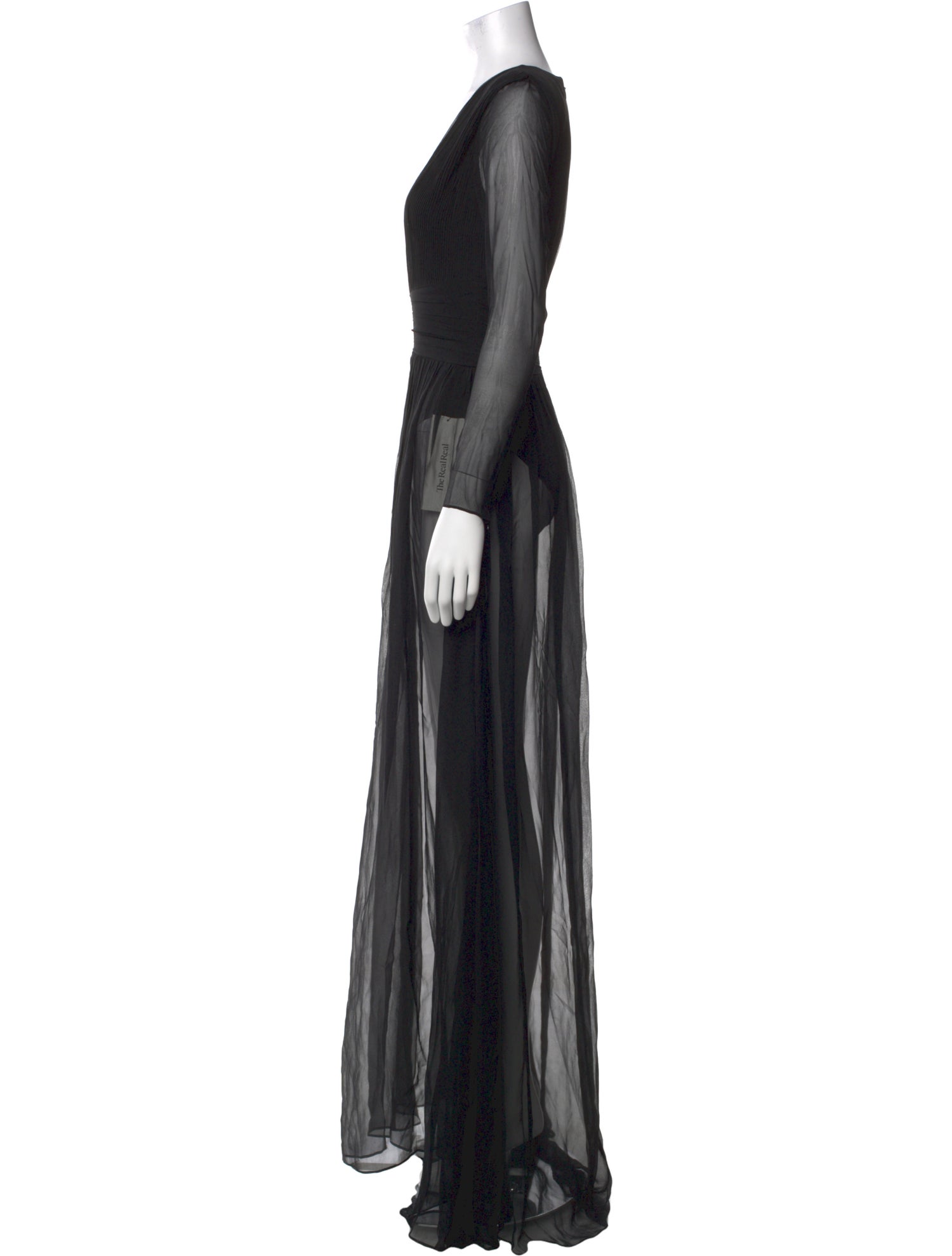Retrofête Silk Long Dress