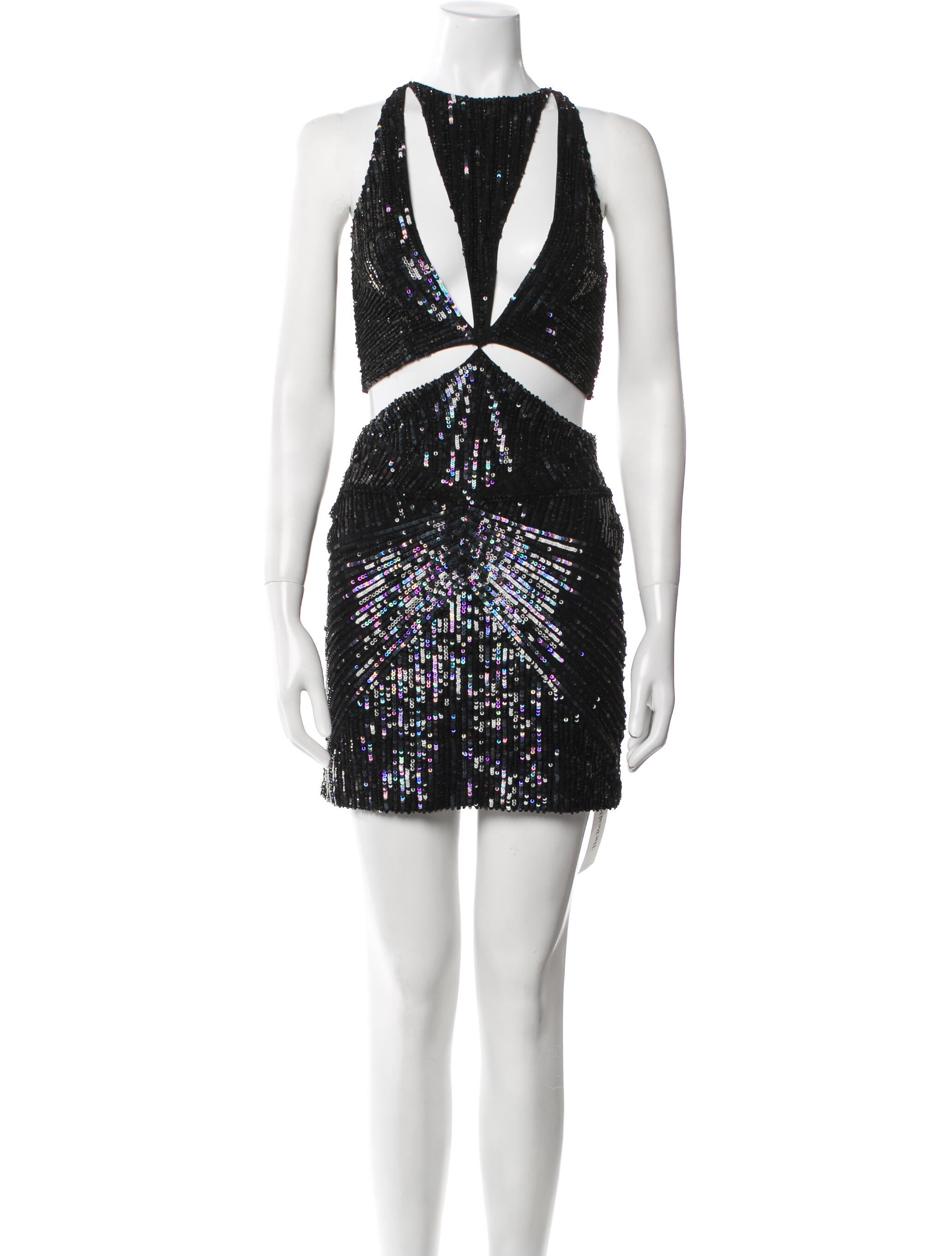 Retrofête V-Neck Mini Dress