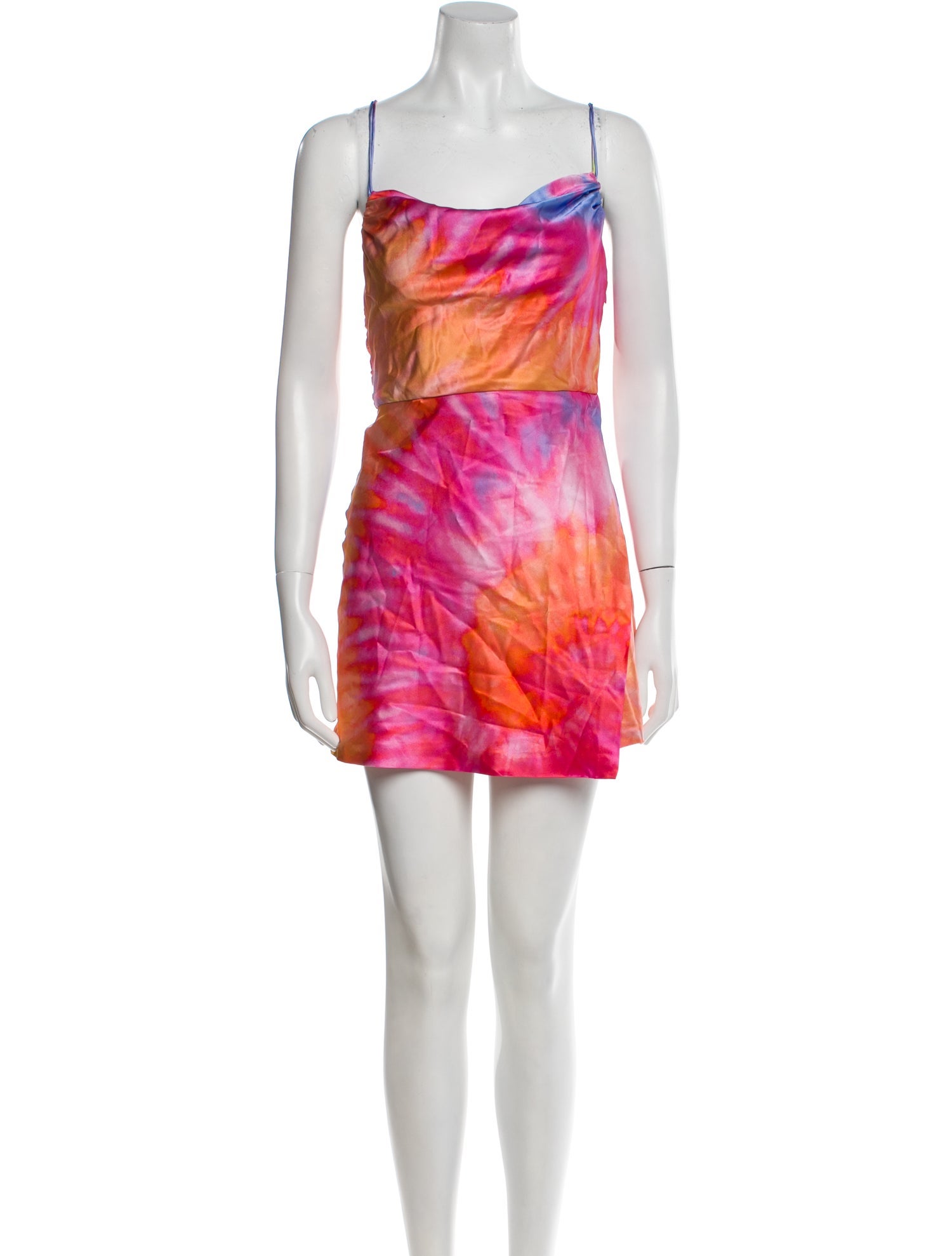 Retrofête Silk Mini Dress