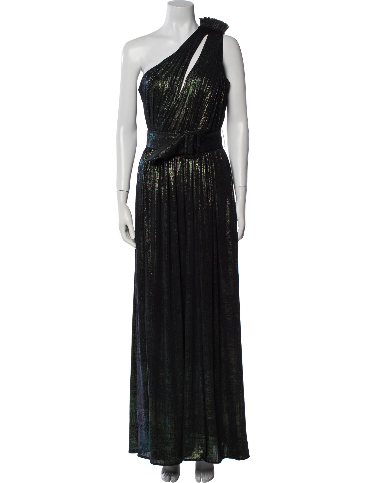 Retrofête One-Shoulder Long Dress