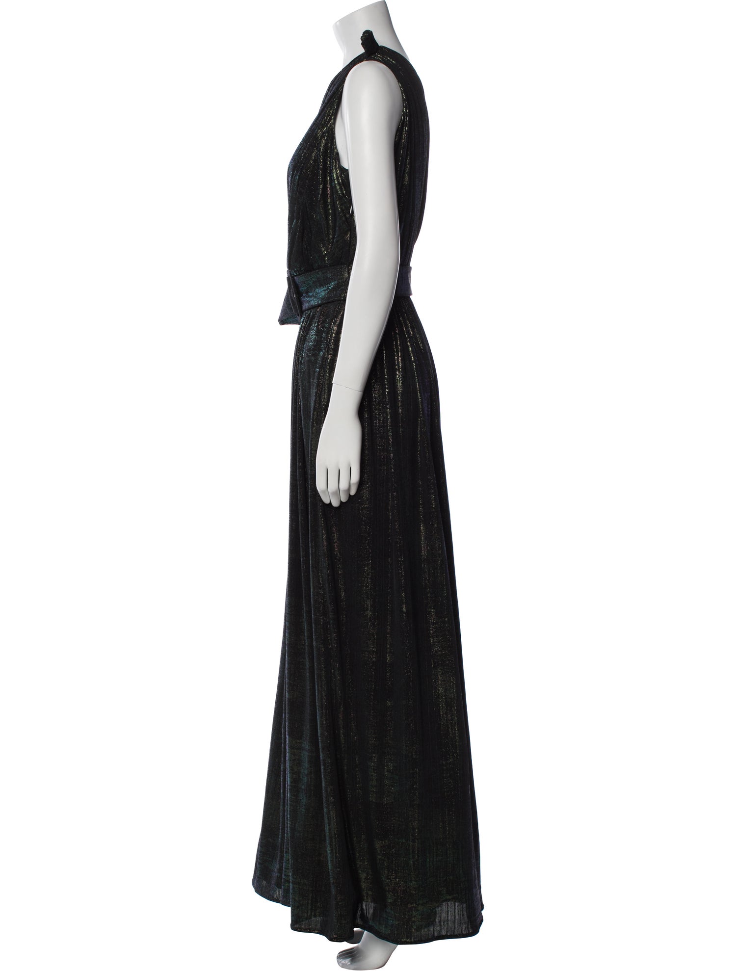 Retrofête One-Shoulder Long Dress