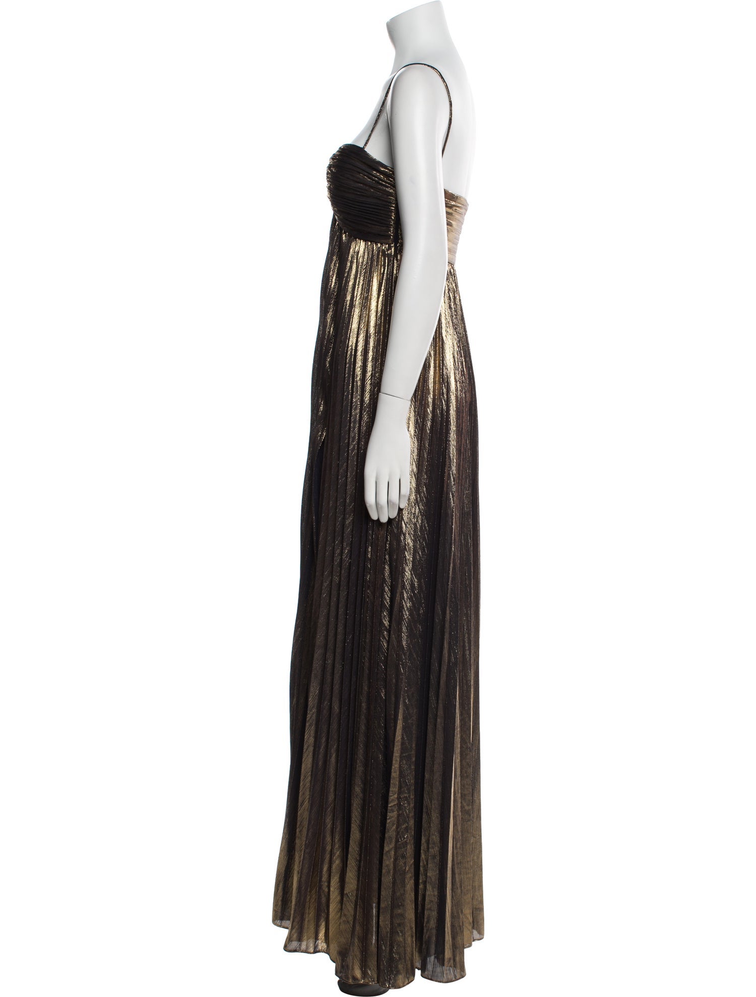 Retrofête Square Neckline Long Dress