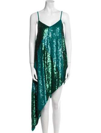 Retrofête Sequin Midi Length Dress