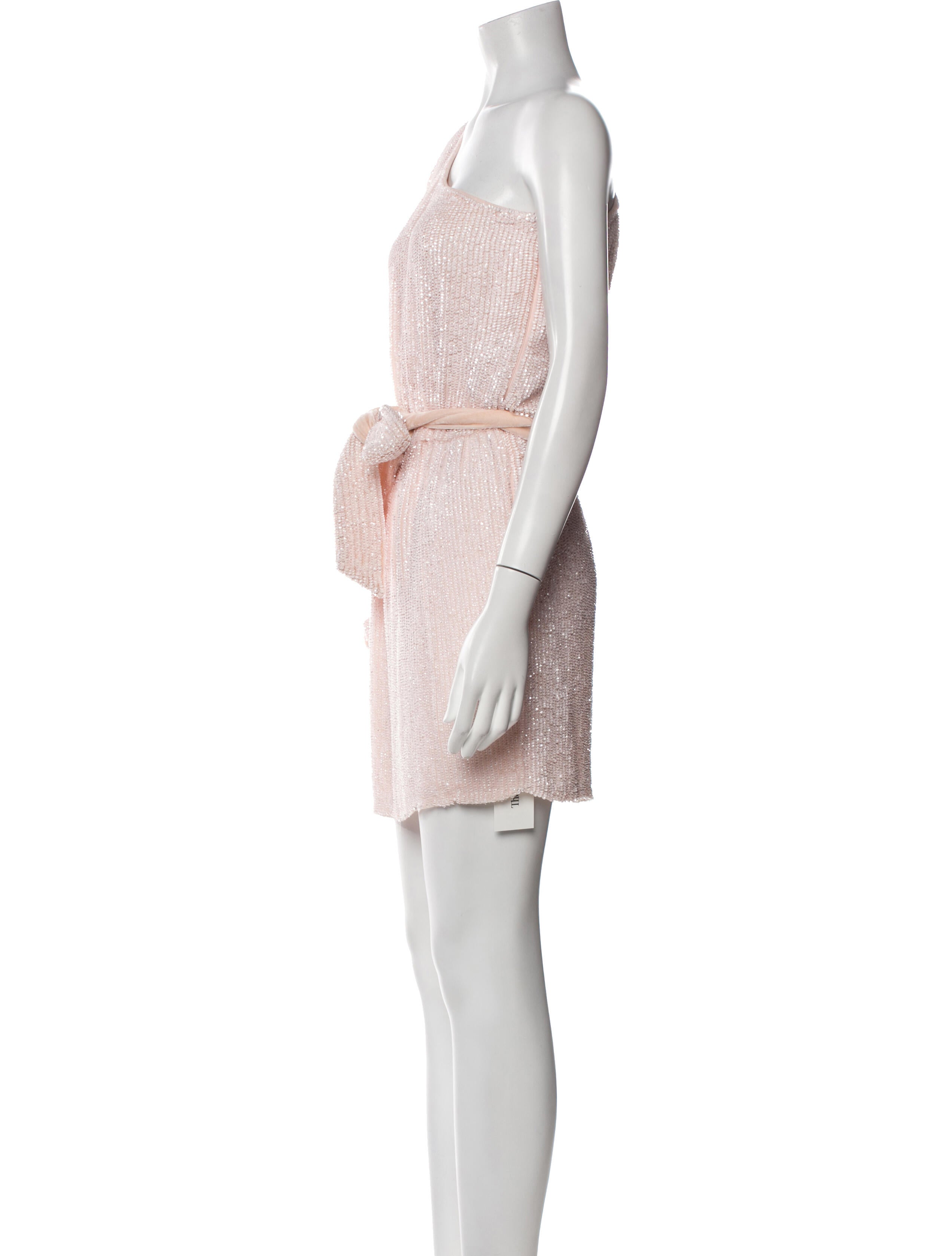 Retrofête One-Shoulder Mini Dress w/ Tags