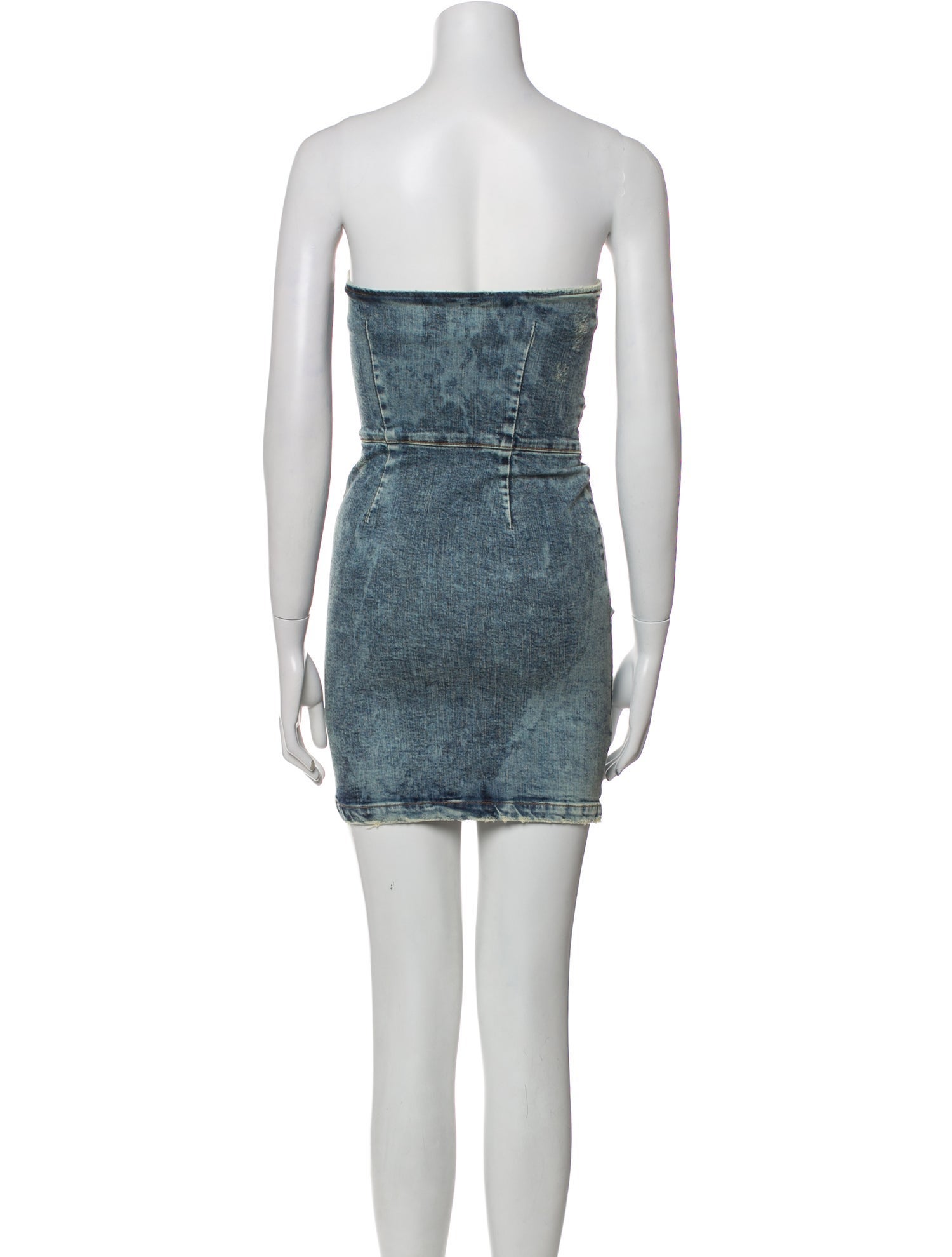 Retrofête Strapless Mini Dress