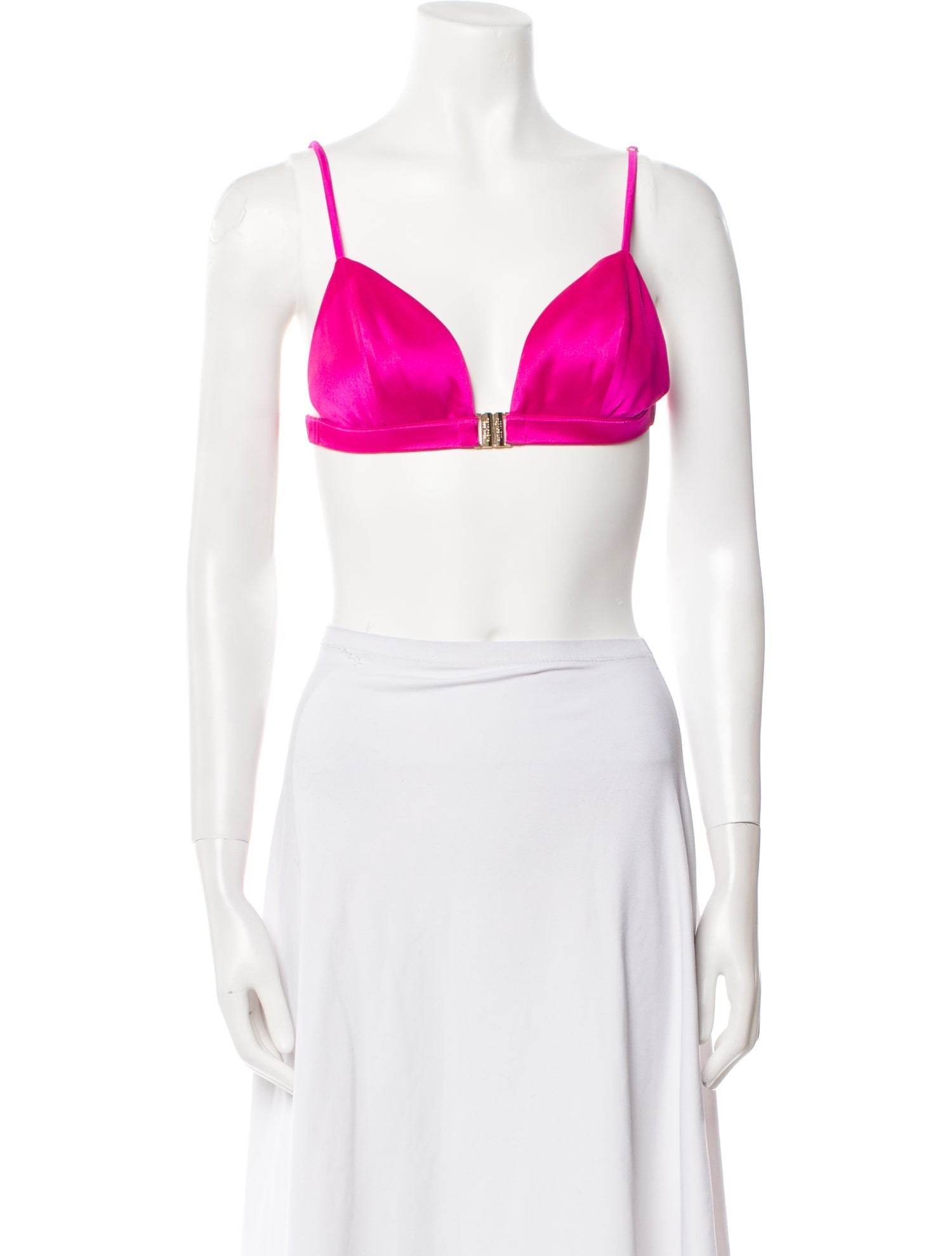 Retrofête Square Neckline Sleeveless Crop Top