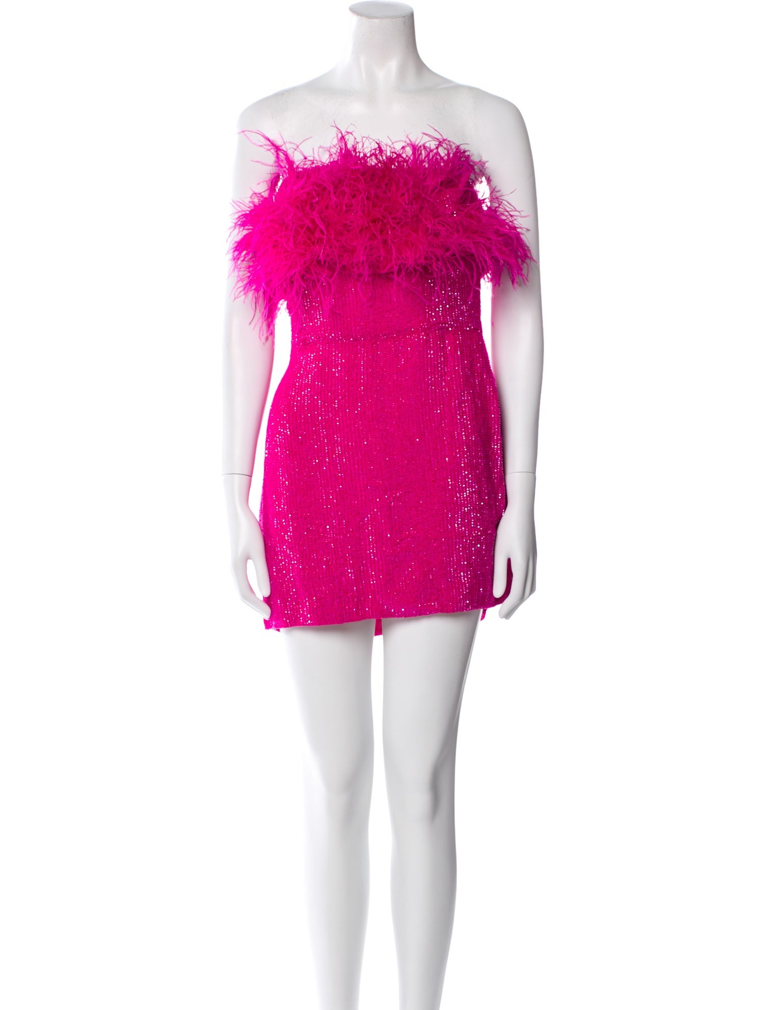 Retrofête Strapless Mini Dress