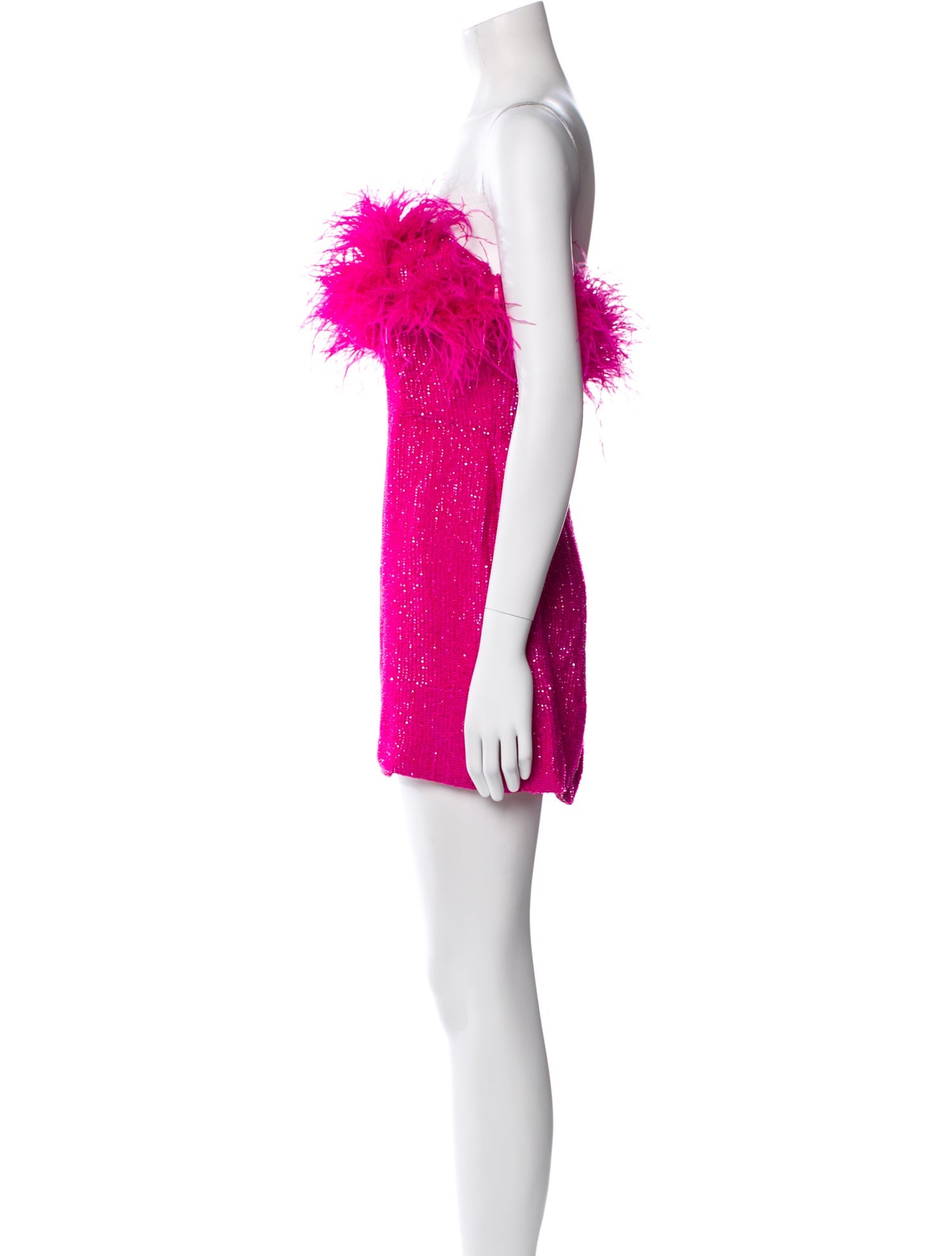 Retrofête Strapless Mini Dress