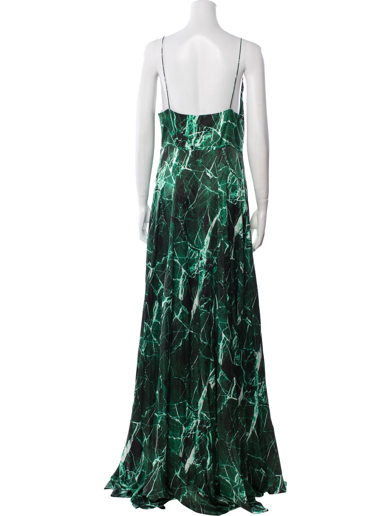 Retrofête Printed Long Dress