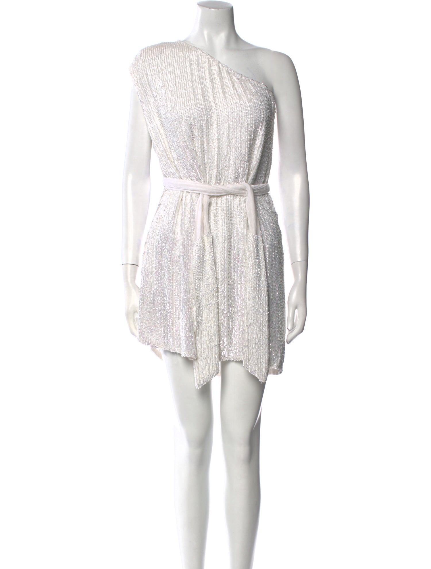 Retrofête One-Shoulder Mini Dress