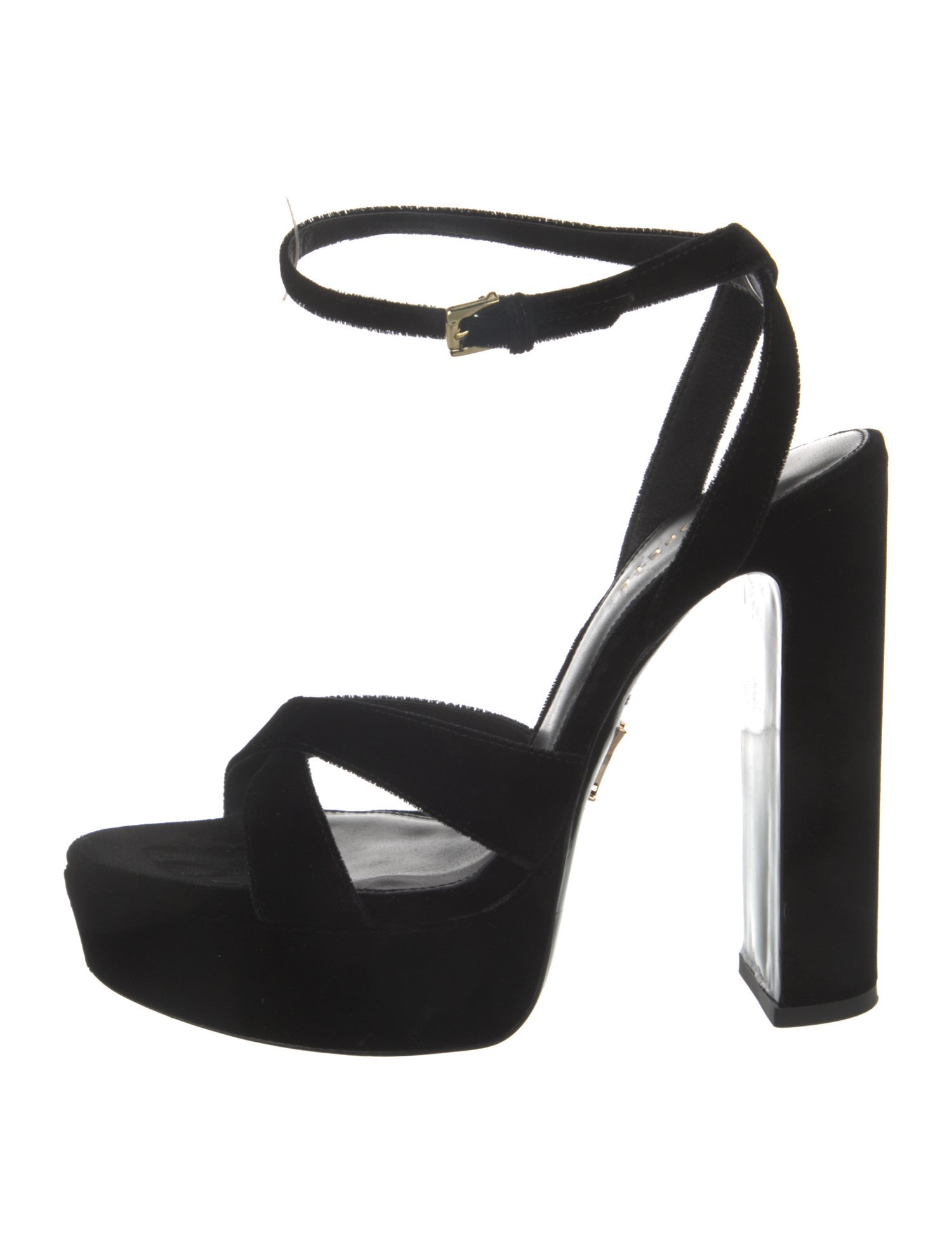 Retrofête Velvet Sandals