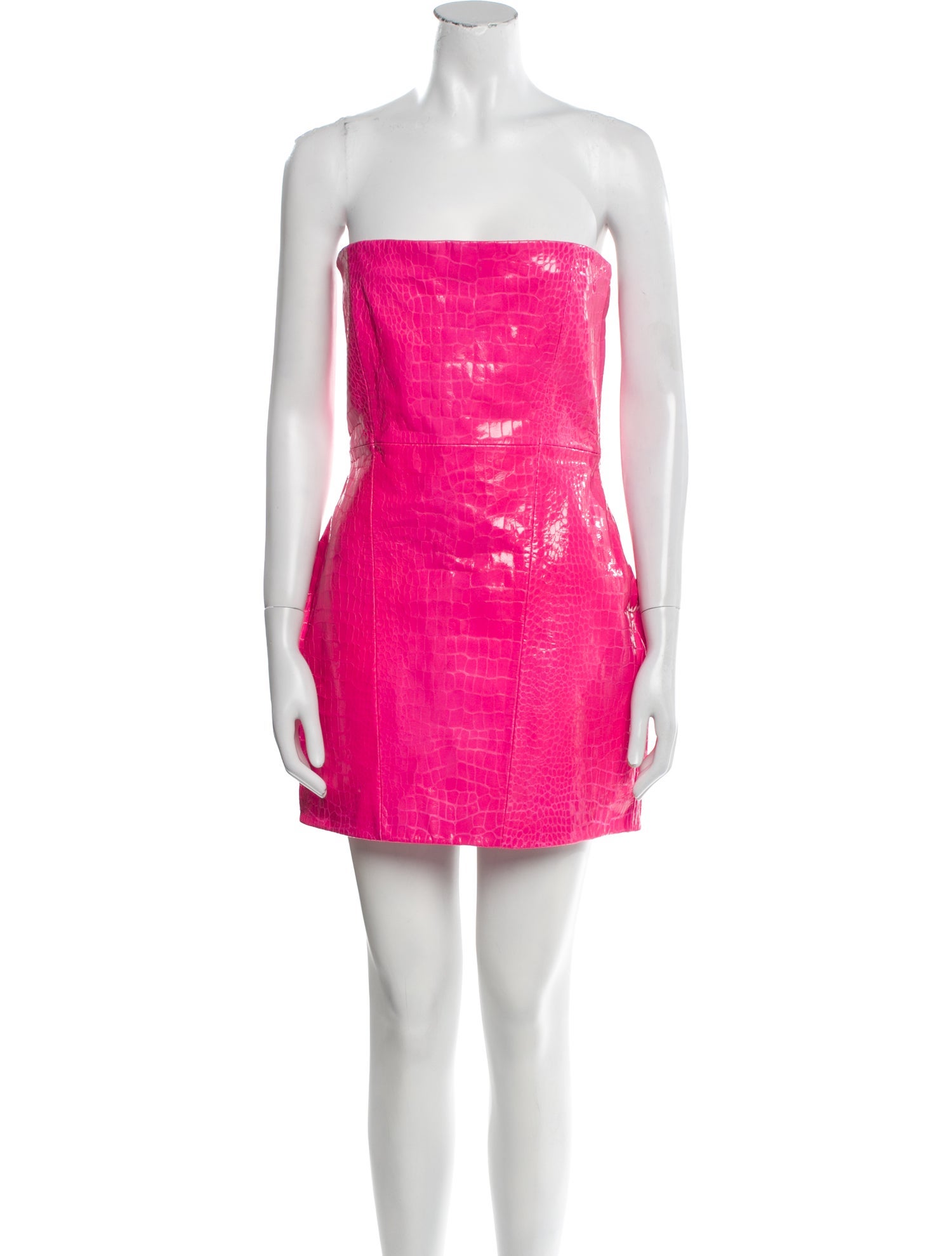 Retrofête Leather Mini Dress w/ Tags