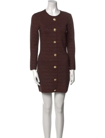 Retrofête Crew Neck Mini Dress