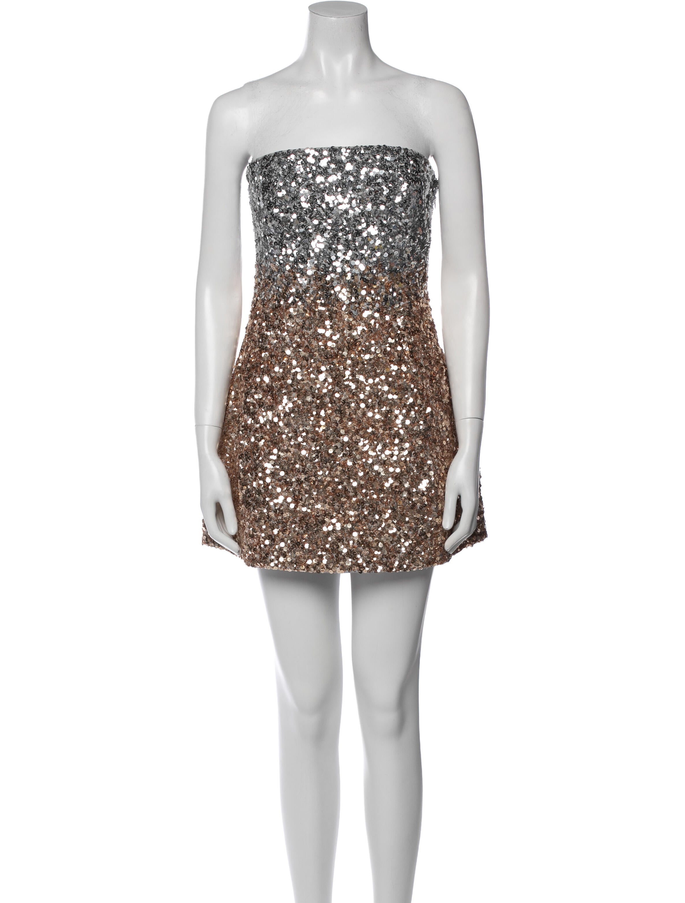 Retrofête Strapless Mini Dress w/ Tags