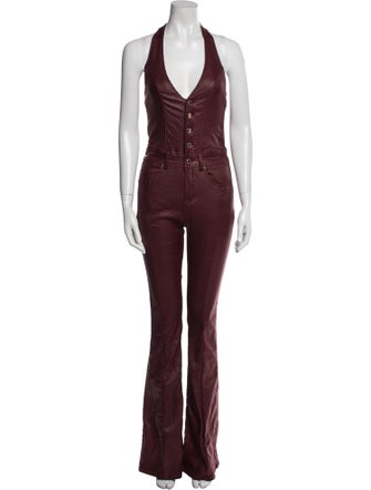 Retrofête Halterneck Jumpsuit