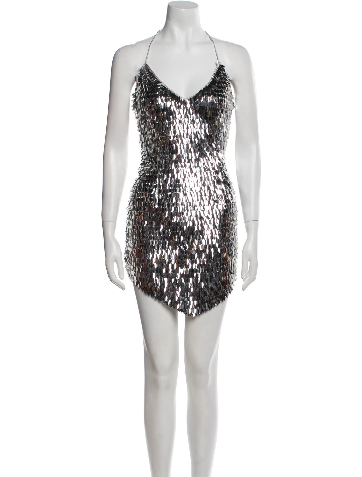 Retrofête V-Neck Mini Dress