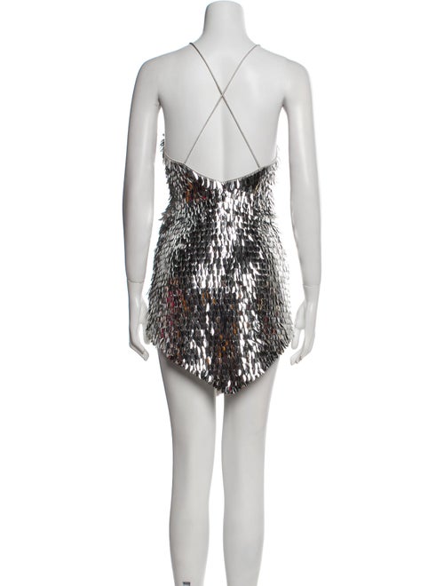 Retrofête V-Neck Mini Dress