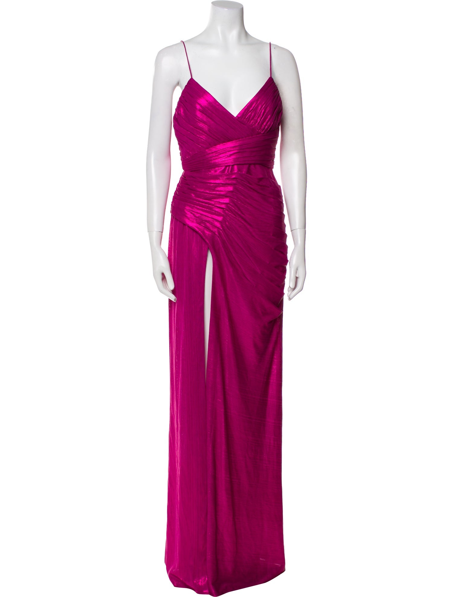 Retrofête V-Neck Long Dress