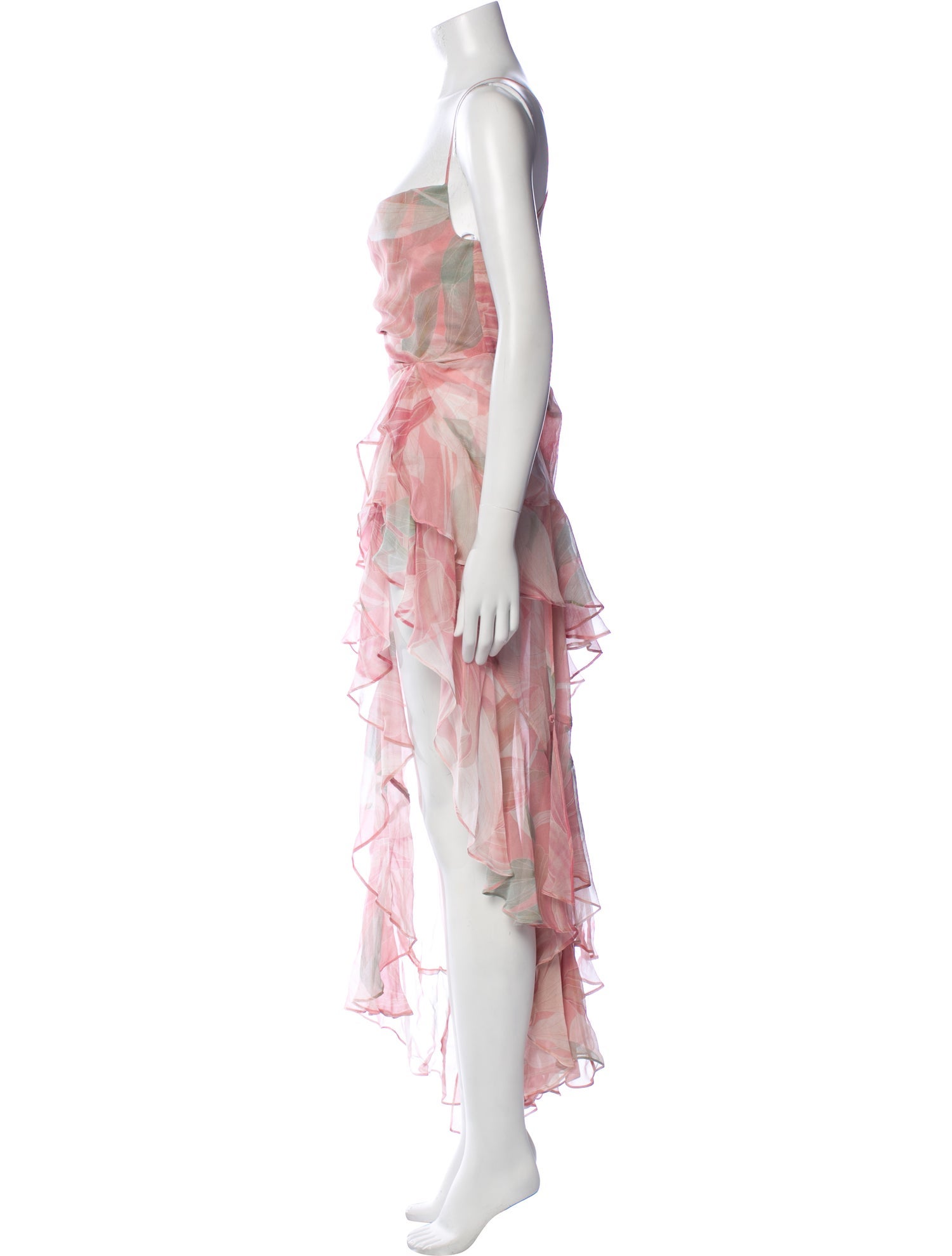 Retrofête Silk Long Dress