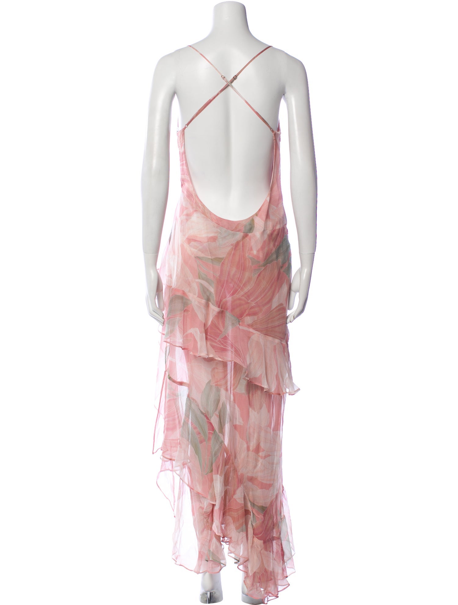 Retrofête Silk Long Dress