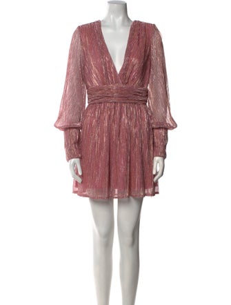 Retrofête V-Neck Mini Dress