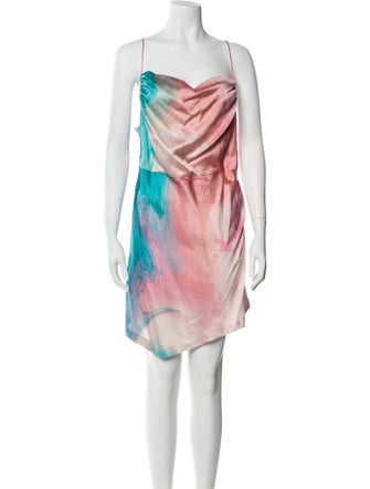 Retrofête Silk Mini Dress