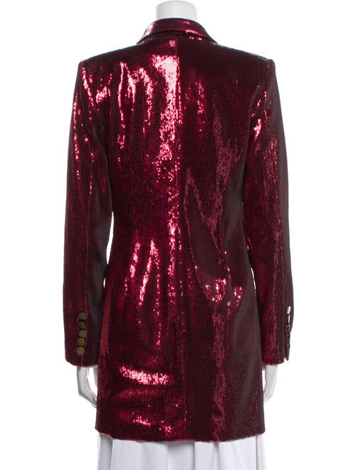 Retrofête Sequin Patterned Trench Coat