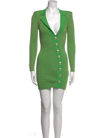 Retrofête V-Neck Mini Dress