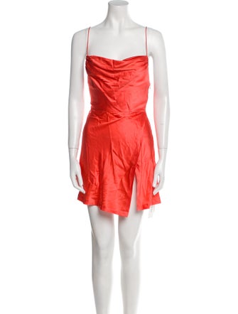 Retrofête Silk Mini Dress