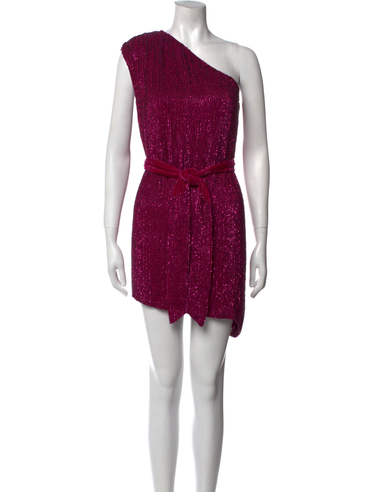 Retrofête One-Shoulder Mini Dress