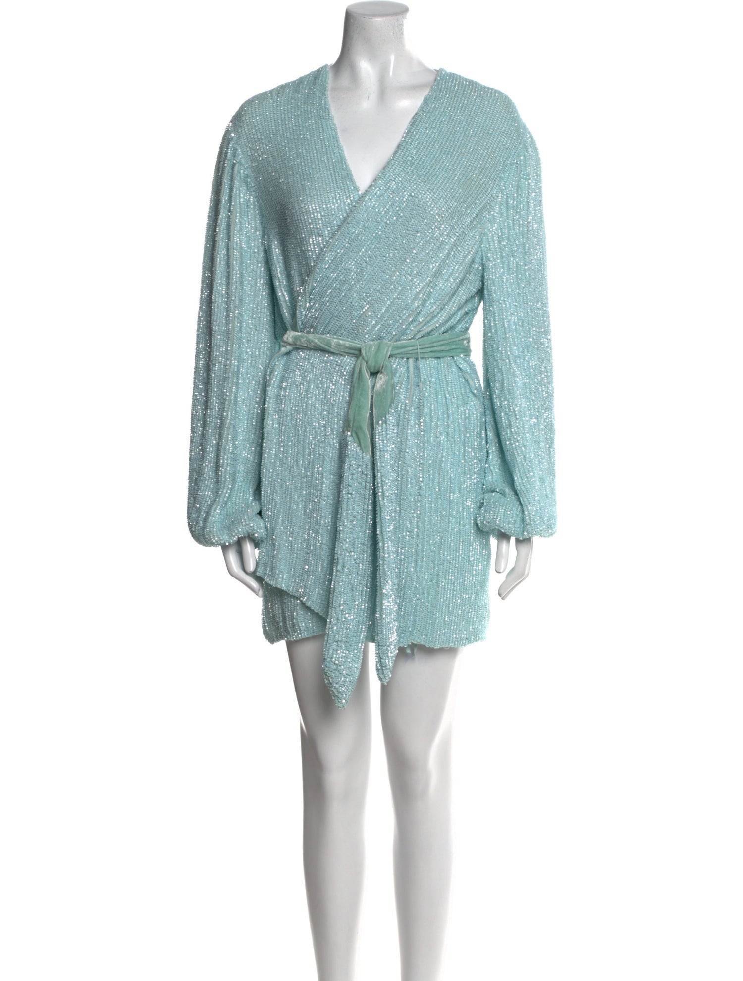 Retrofête V-Neck Mini Dress