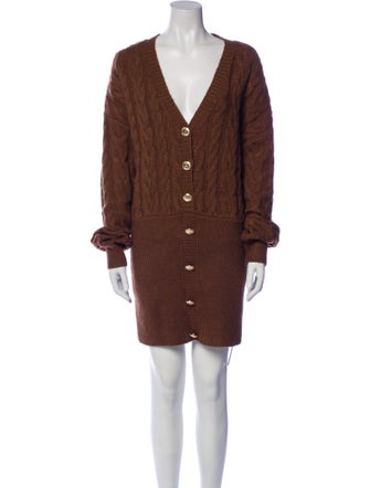 Retrofête V-Neck Mini Dress