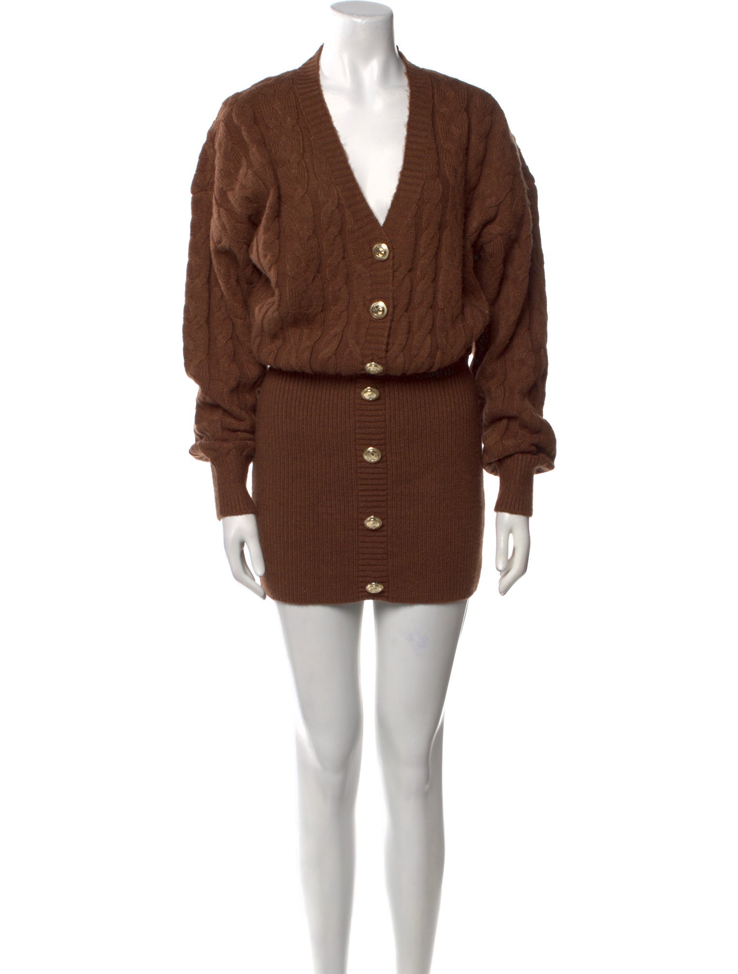 Retrofête V-Neck Mini Dress