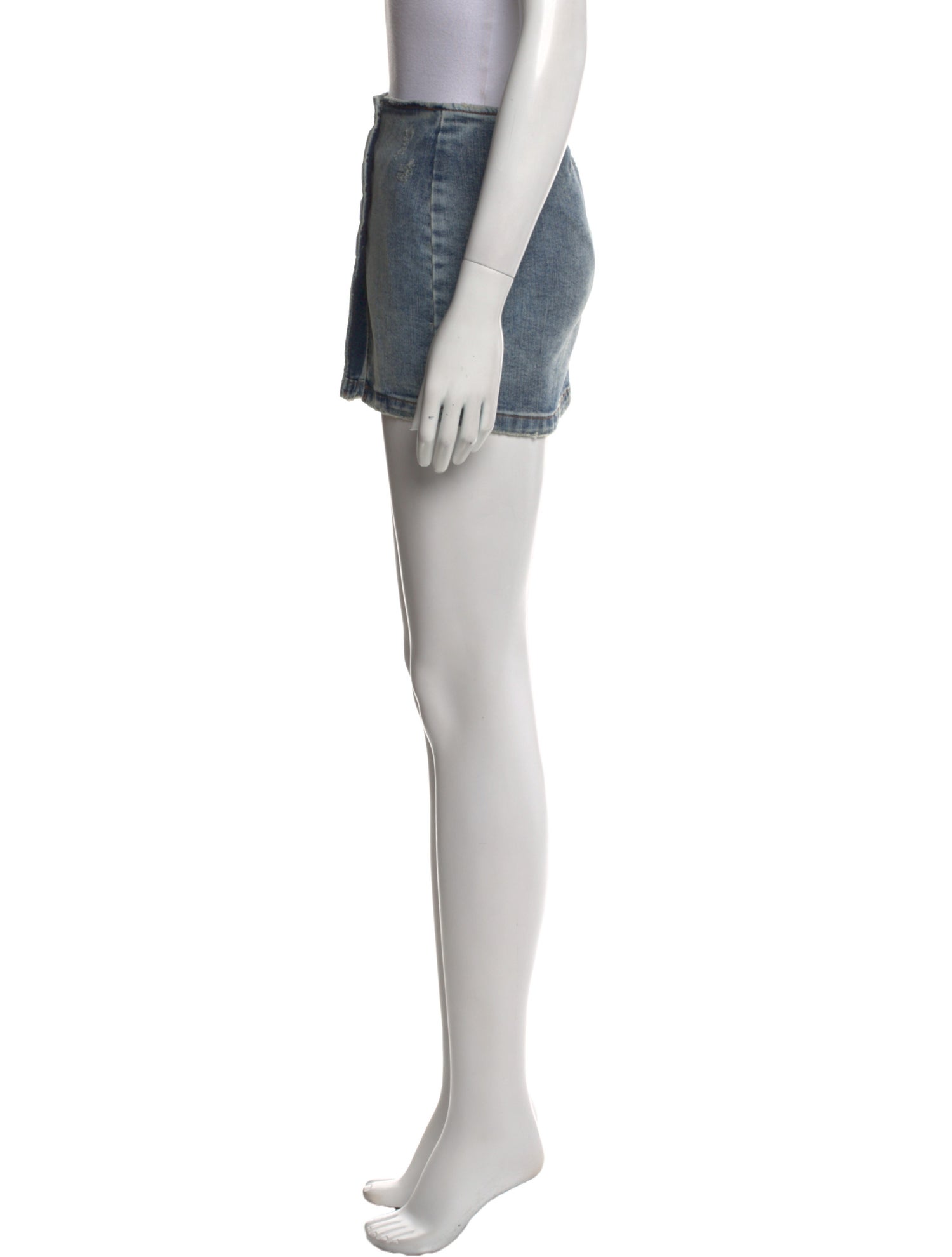 Retrofête Distressed Accents Mini Skirt w/ Tags