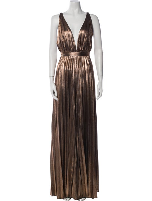 Retrofête Plunge Neckline Jumpsuit