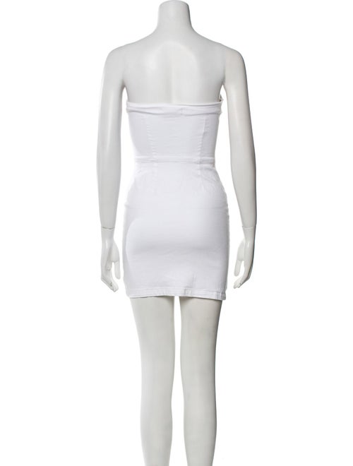 Retrofête Strapless Mini Dress