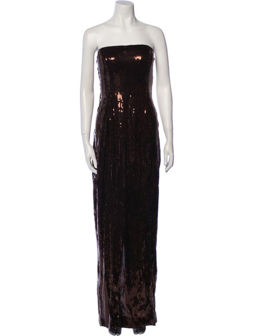 Retrofête Strapless Long Dress