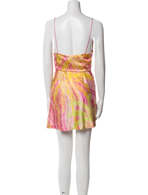 Retrofête Silk Mini Dress