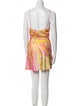 Retrofête Silk Mini Dress