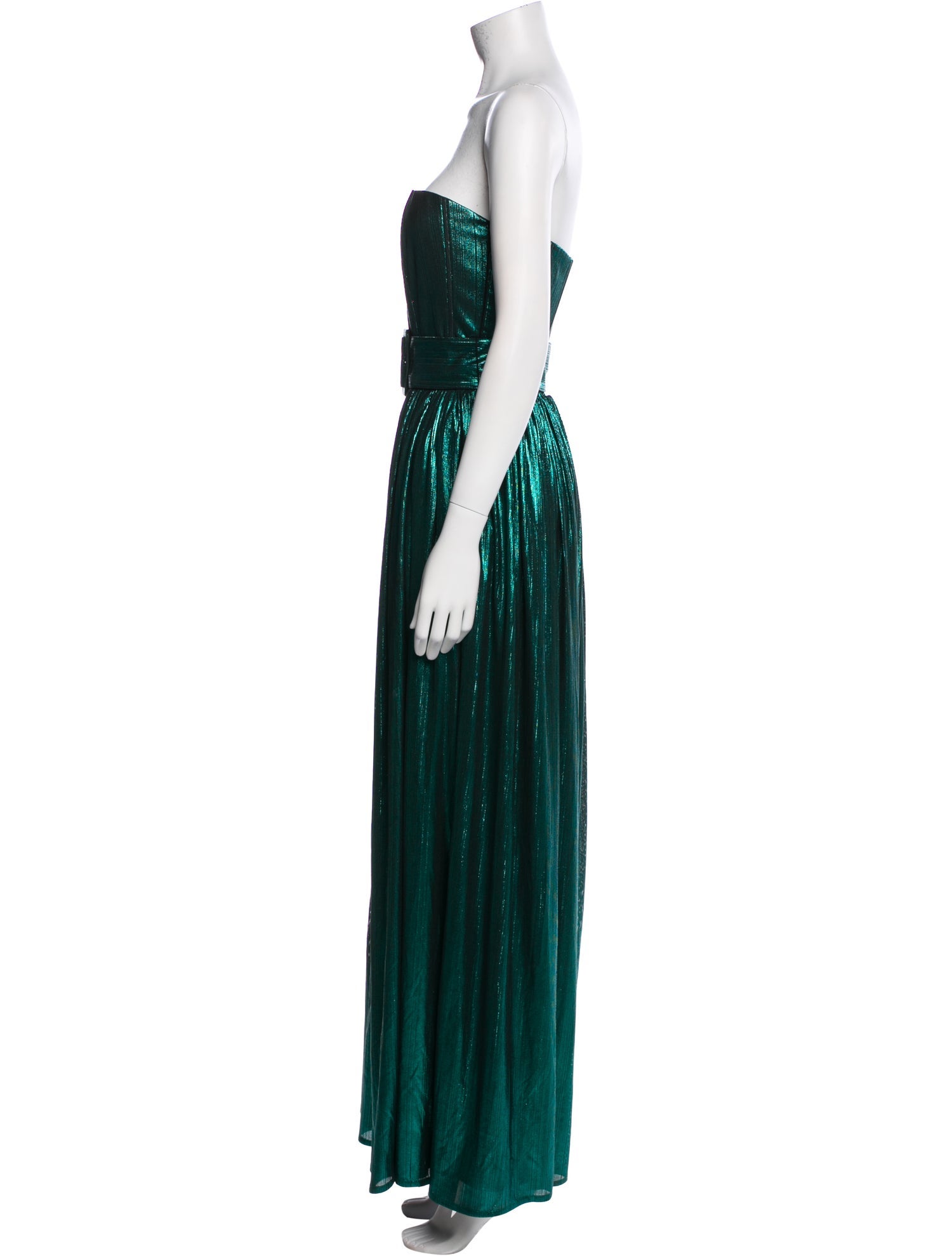 Retrofête Strapless Long Dress