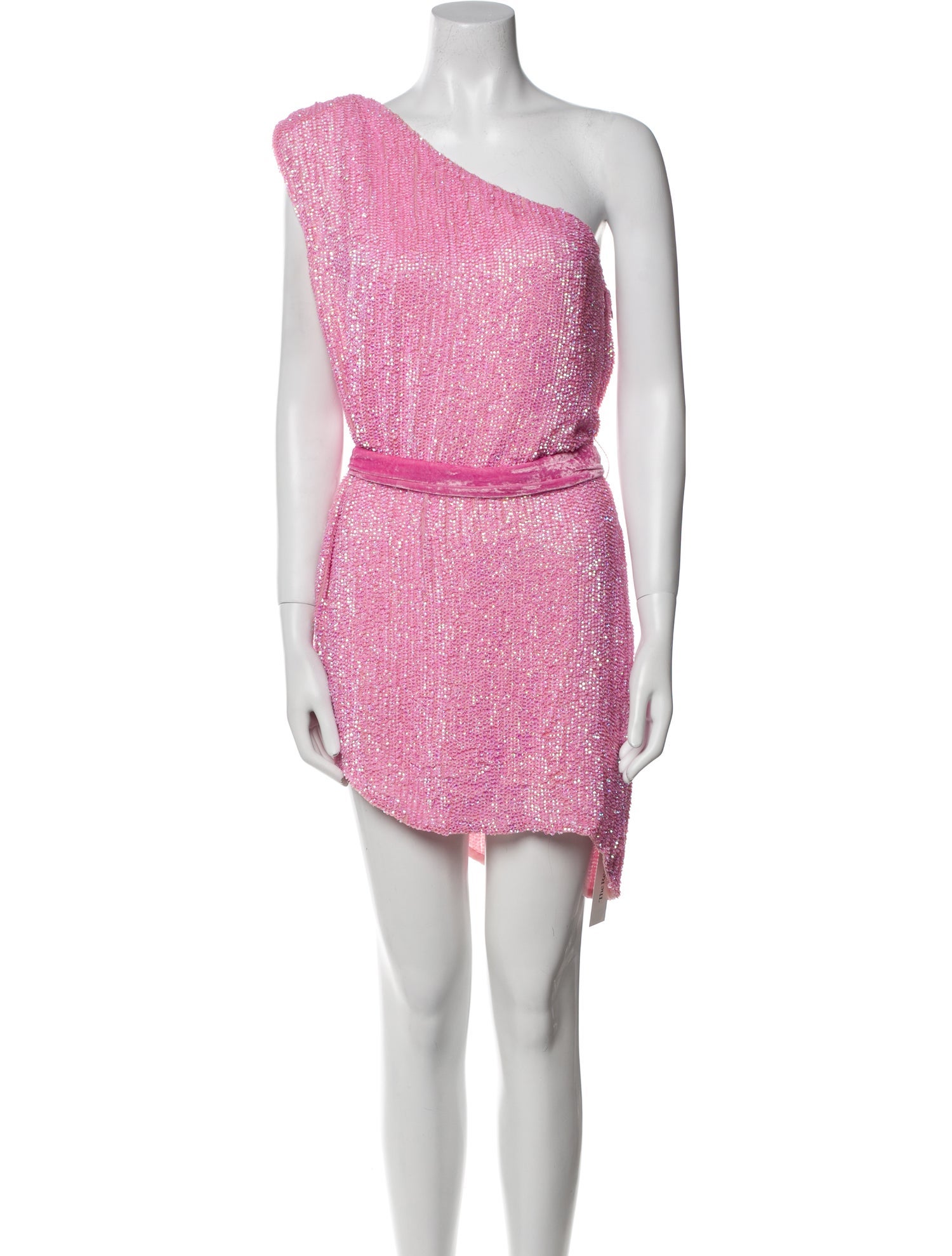 Retrofête One-Shoulder Mini Dress